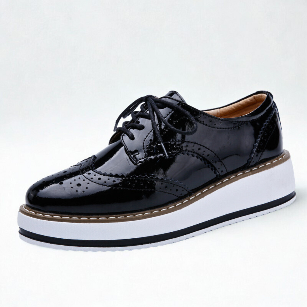 Sapatos de plataforma Lustra