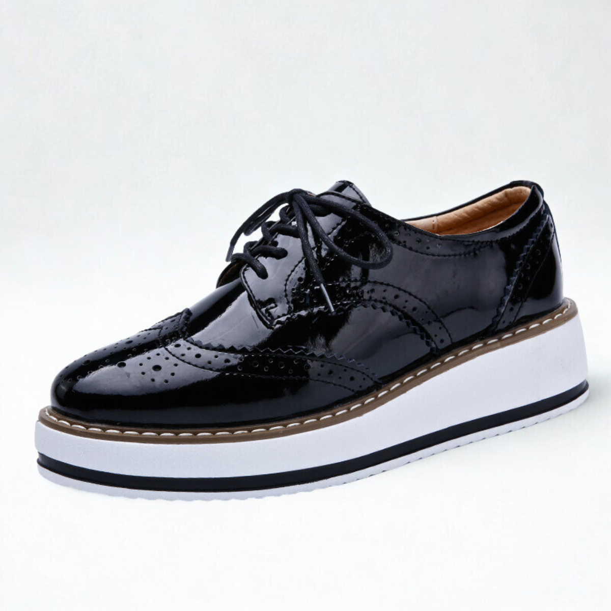 Sapatos de plataforma Lustra