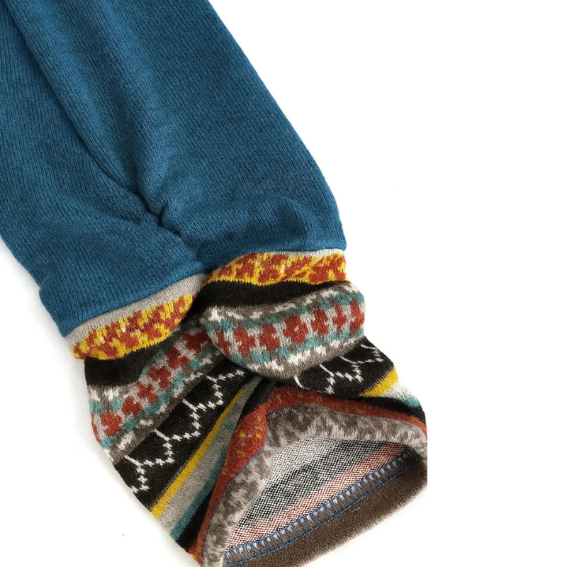 SIERRA Boho Patchwork Hoodie