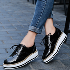 Sapatos de plataforma Lustra