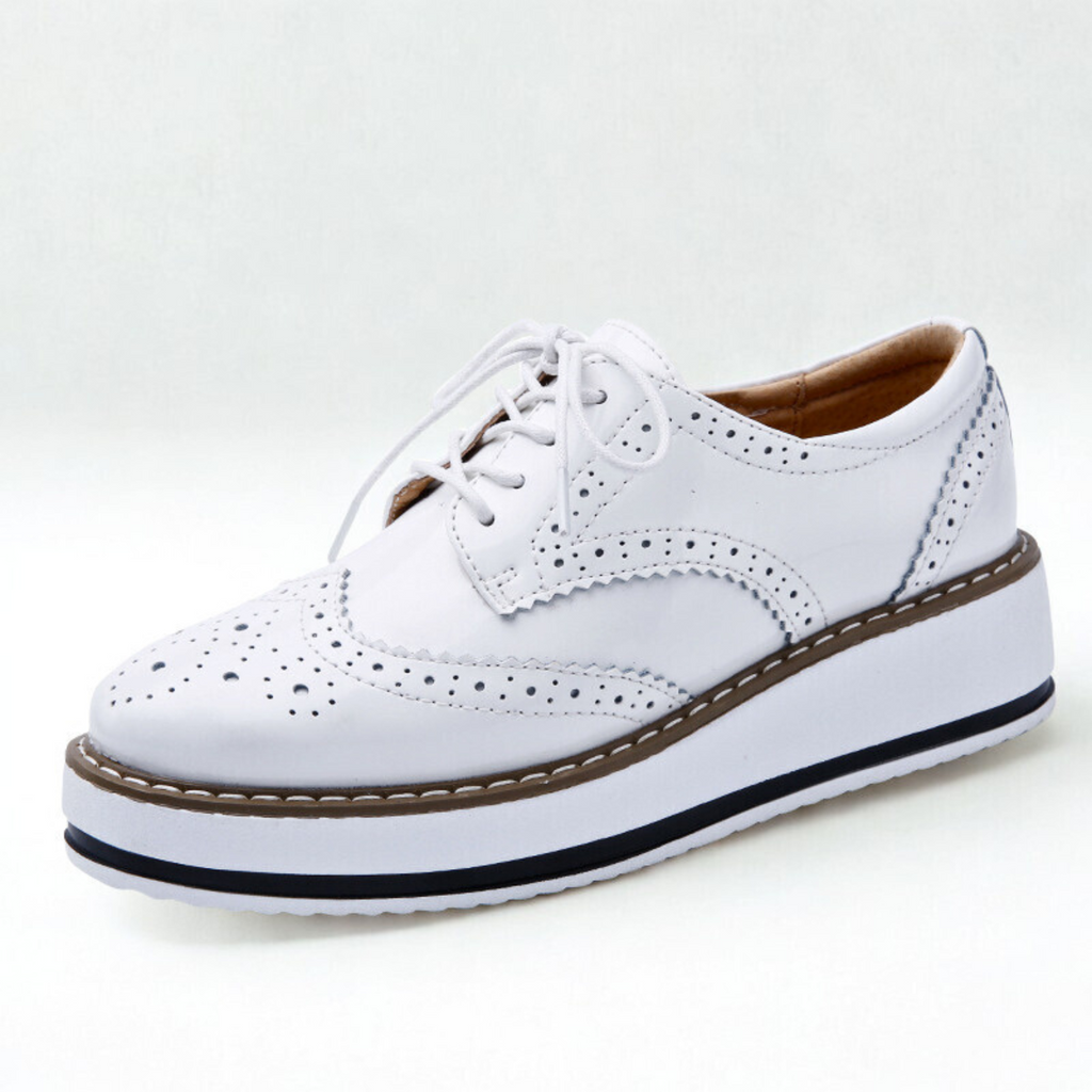Sapatos de plataforma Lustra
