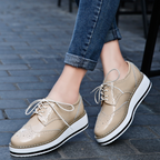 Sapatos de plataforma Lustra