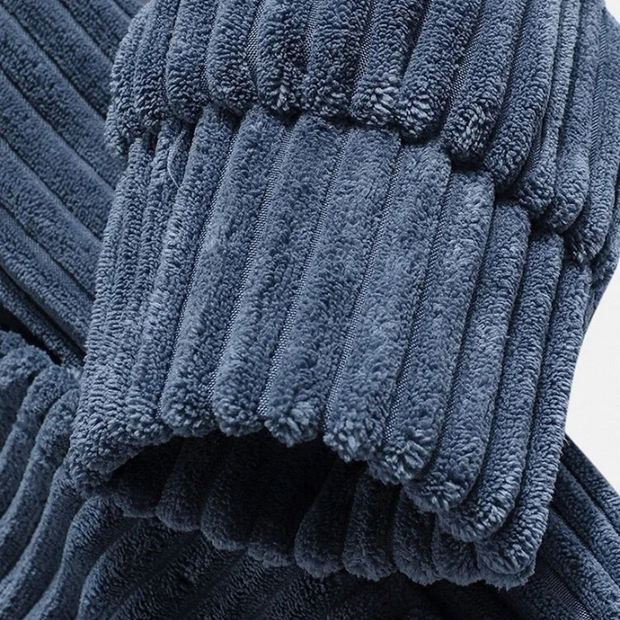 Hoodie de veludo de linha de madeira