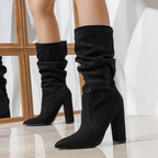 Botas de Suede Slouchy de Serena