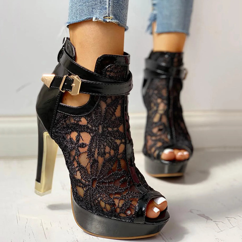 Ella Heels Floral