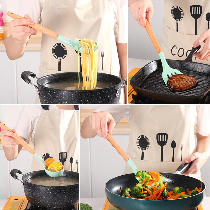 Cozinha sem esforço: Conjunto de artigos de cozinha sem bastões