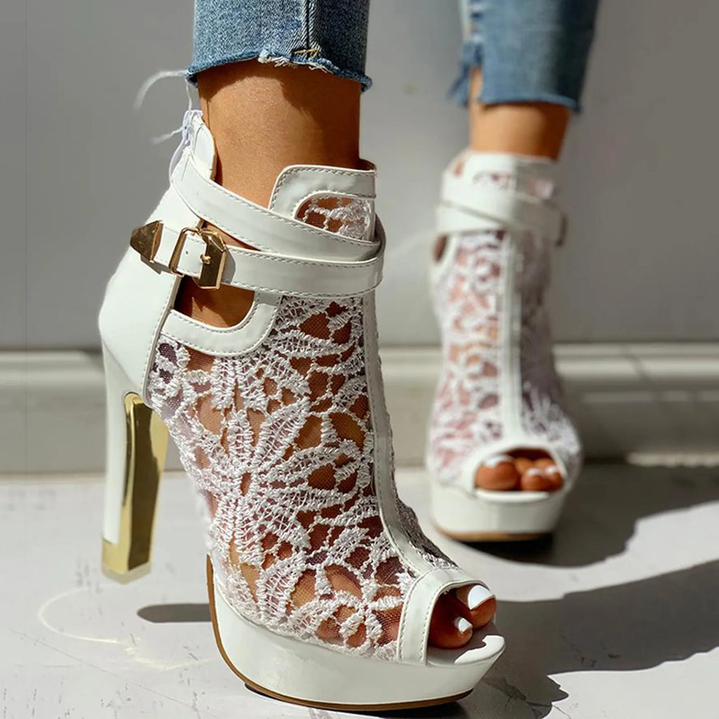 Ella Heels Floral