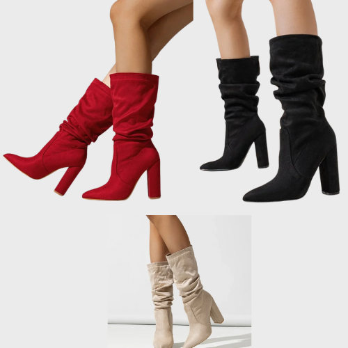 Botas de Suede Slouchy de Serena