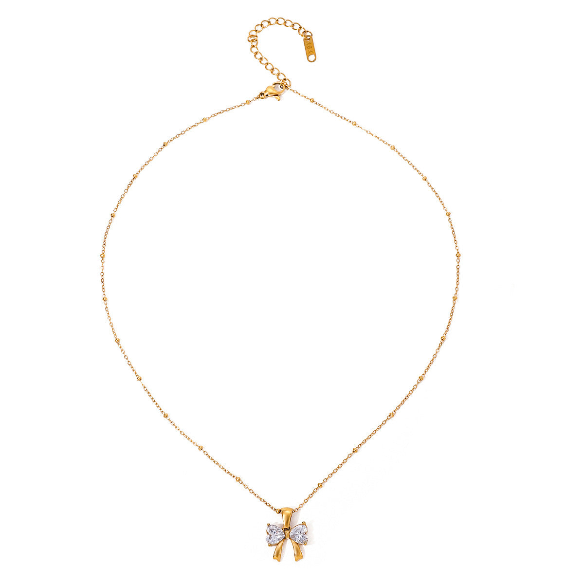 Bow Pendant Necklace