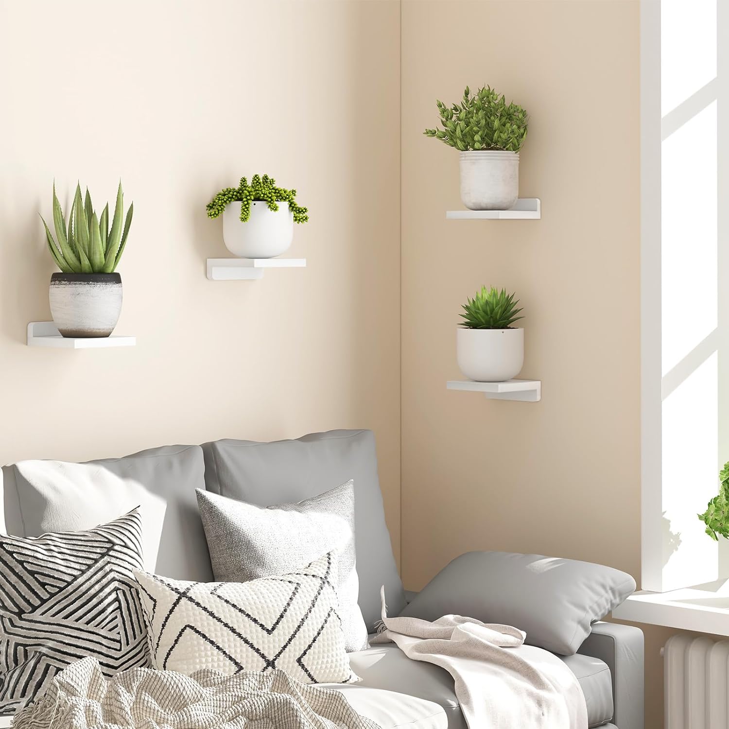 Prateleiras flutuantes para Haven - Conjunto de 4