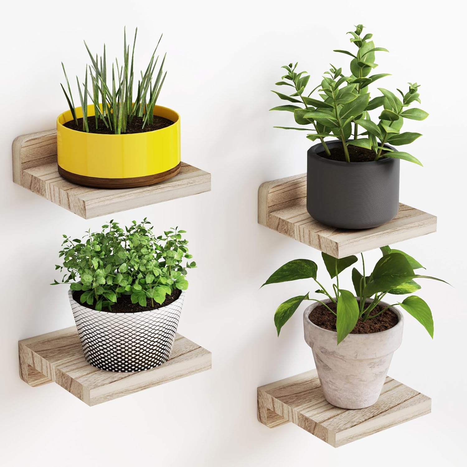Prateleiras flutuantes para Haven - Conjunto de 4