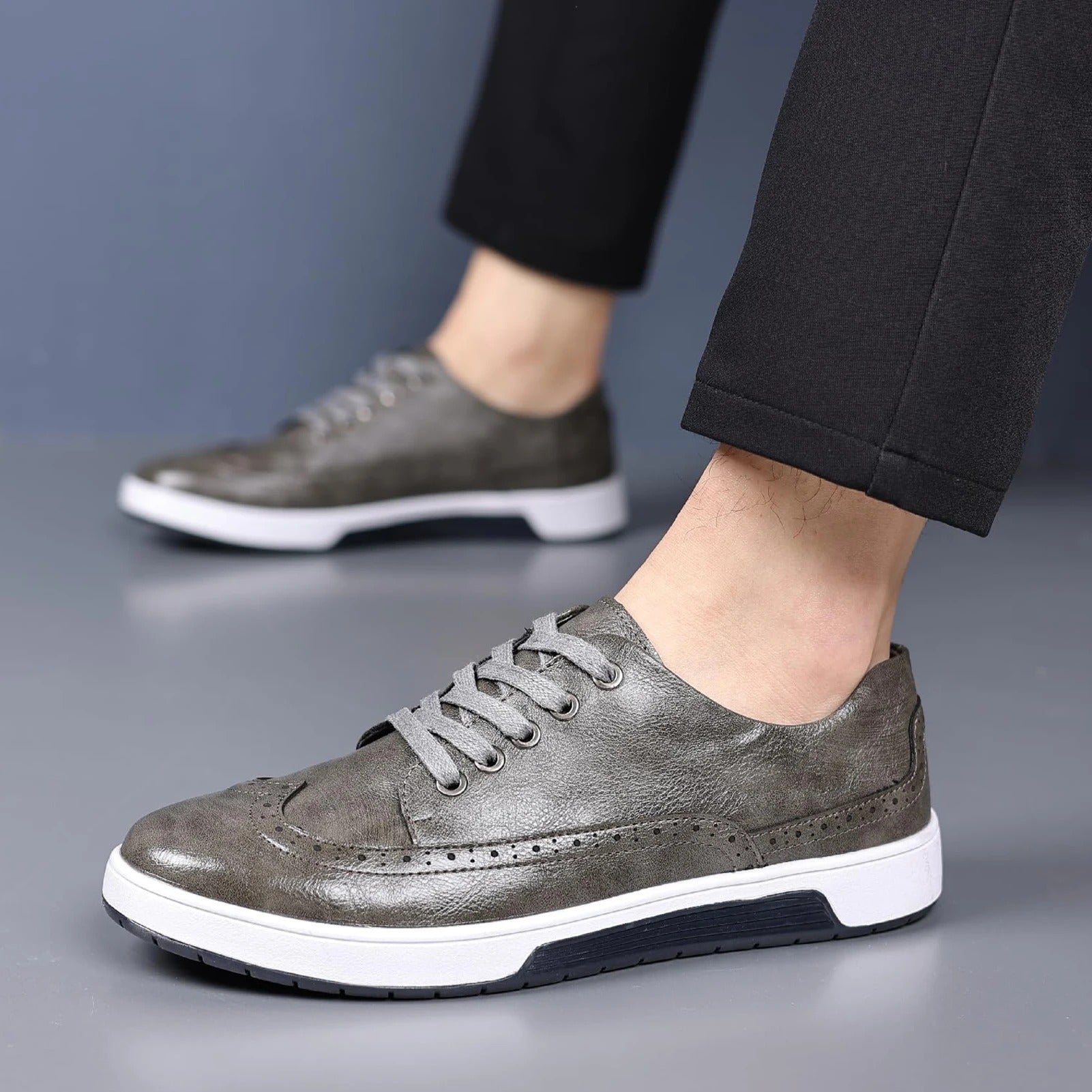 Brogues de couro Valenti