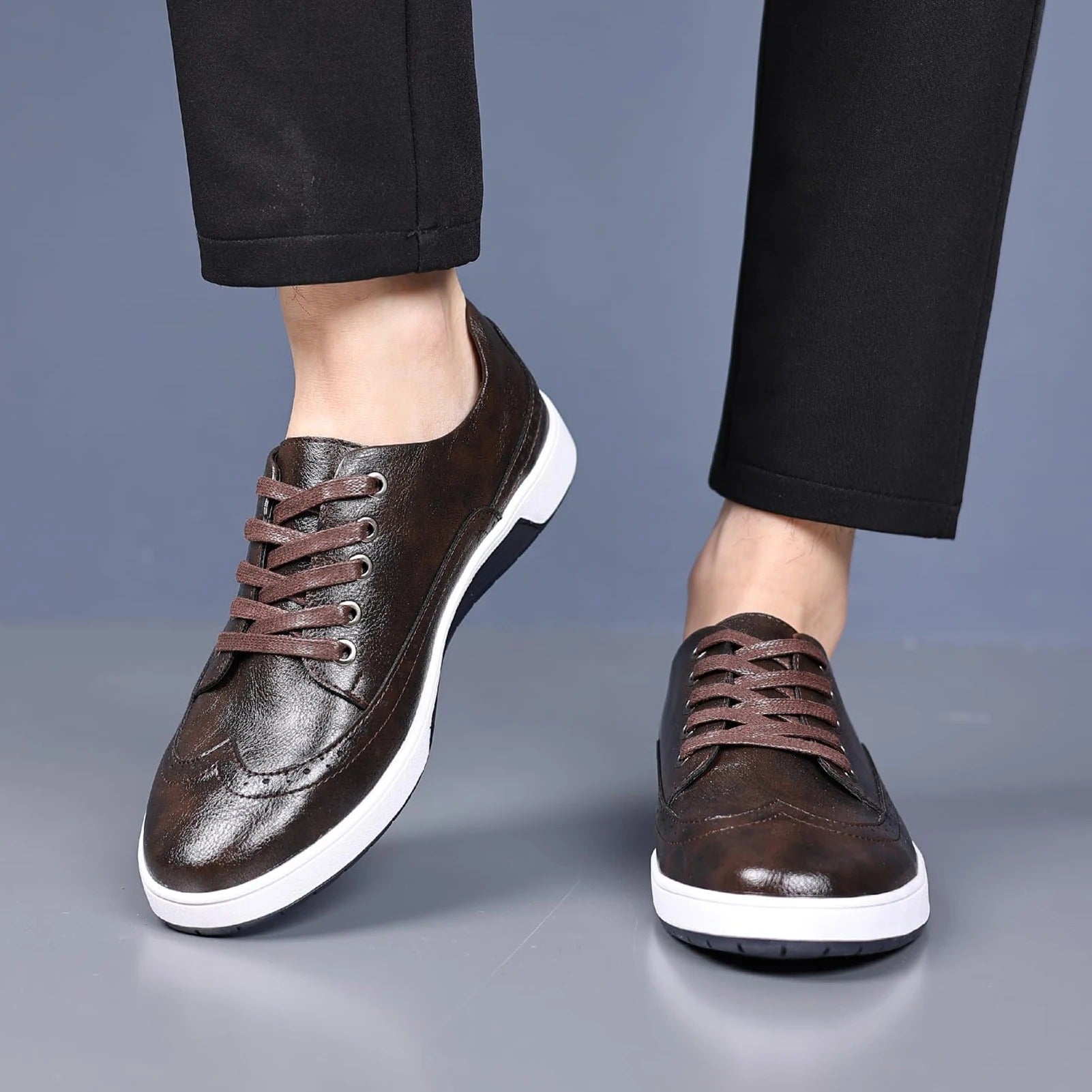 Brogues de couro Valenti